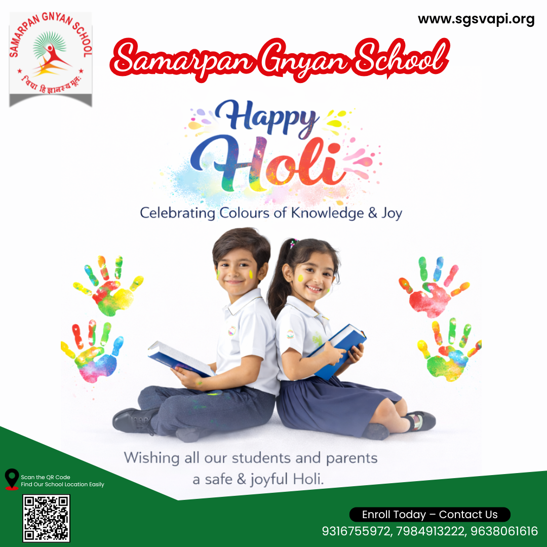 samarpan Gyan school Holi 
